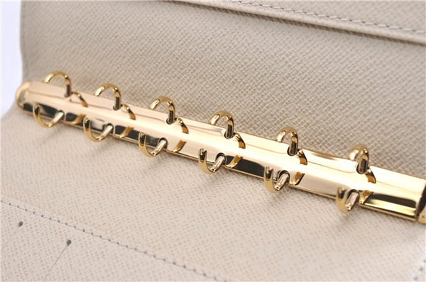 Authentic Louis Vuitton Damier Azur Agenda PM Notebook Cover R20706 LV 7823F