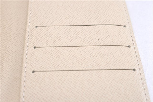 Authentic Louis Vuitton Damier Azur Agenda PM Notebook Cover R20706 LV 7823F