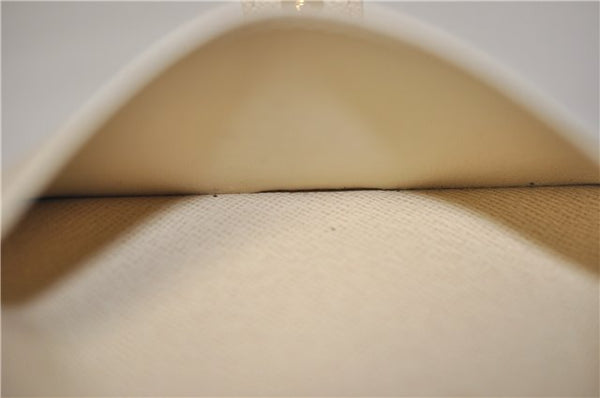 Authentic Louis Vuitton Damier Azur Agenda PM Notebook Cover R20706 LV 7823F