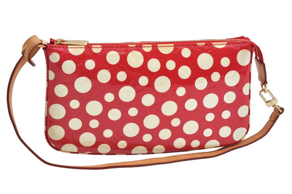 Louis Vuitton Dots Infinity Pochette Accessoires Yayoi Kusama M91428 Red 7824F