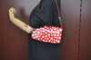 Louis Vuitton Dots Infinity Pochette Accessoires Yayoi Kusama M91428 Red 7824F