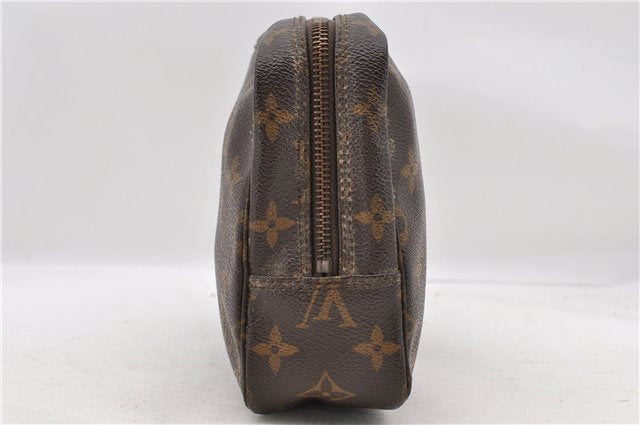 Auth LOUIS VUITTON Monogram Trousse Toilette 23 Clutch Hand Bag M47524 LV 7825C