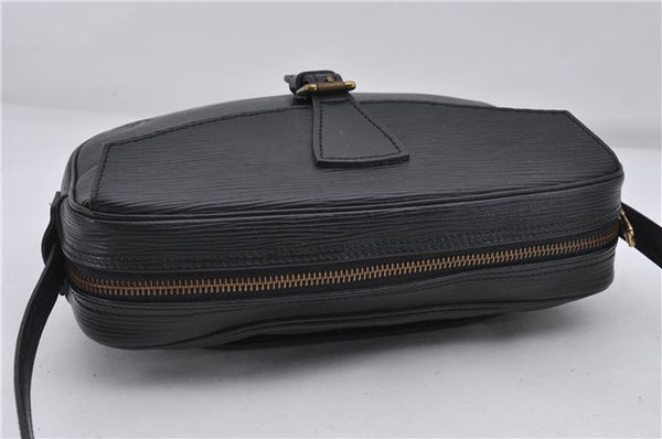 Auth Louis Vuitton Epi Jeune Fille Shoulder Cross Body Bag Black M52152 LV 7827D