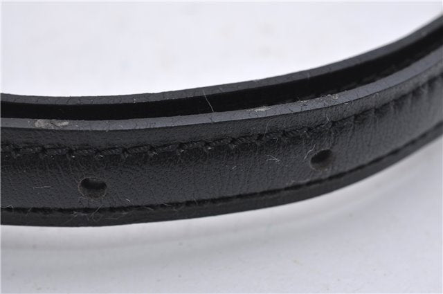 Auth Louis Vuitton Epi Jeune Fille Shoulder Cross Body Bag Black M52152 LV 7827D