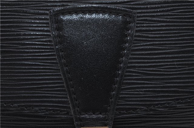 Auth Louis Vuitton Epi Jeune Fille Shoulder Cross Body Bag Black M52152 LV 7827D