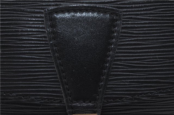 Auth Louis Vuitton Epi Jeune Fille Shoulder Cross Body Bag Black M52152 LV 7827D