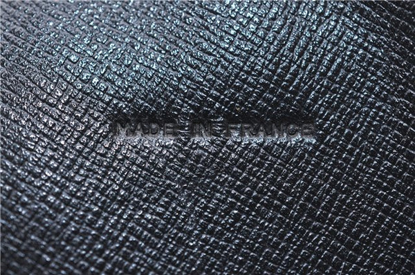 Auth Louis Vuitton Epi Jeune Fille Shoulder Cross Body Bag Black M52152 LV 7827D