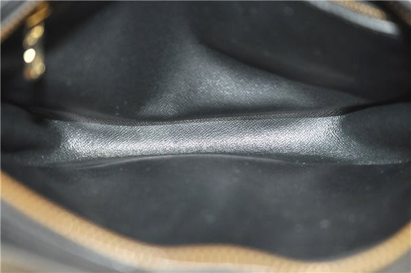 Auth Louis Vuitton Epi Jeune Fille Shoulder Cross Body Bag Black M52152 LV 7827D