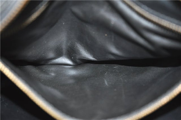 Auth Louis Vuitton Epi Jeune Fille Shoulder Cross Body Bag Black M52152 LV 7827D