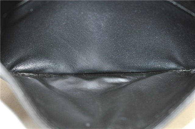 Auth Louis Vuitton Epi Jeune Fille Shoulder Cross Body Bag Black M52152 LV 7827D