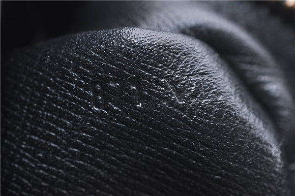 Auth Louis Vuitton Epi Jeune Fille Shoulder Cross Body Bag Black M52152 LV 7827D