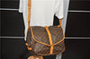 Auth LOUIS VUITTON Monogram Saumur 35 Shoulder Cross Body Bag M42254 LV 7828C