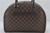 Authentic Louis Vuitton Damier Nolita Hand Boston Bag N41455 LV 7828E
