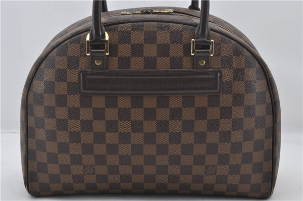 Authentic Louis Vuitton Damier Nolita Hand Boston Bag N41455 LV 7828E