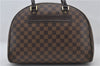 Authentic Louis Vuitton Damier Nolita Hand Boston Bag N41455 LV 7828E