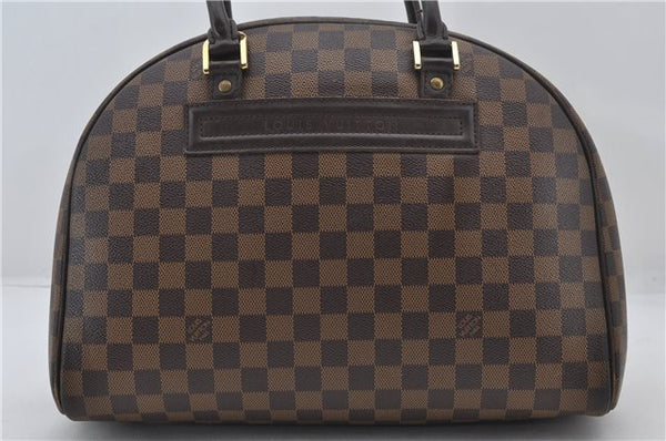 Authentic Louis Vuitton Damier Nolita Hand Boston Bag N41455 LV 7828E
