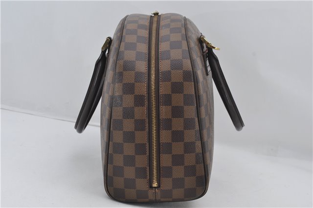 Authentic Louis Vuitton Damier Nolita Hand Boston Bag N41455 LV 7828E