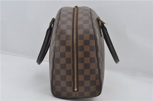 Authentic Louis Vuitton Damier Nolita Hand Boston Bag N41455 LV 7828E