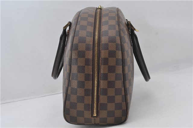 Authentic Louis Vuitton Damier Nolita Hand Boston Bag N41455 LV 7828E