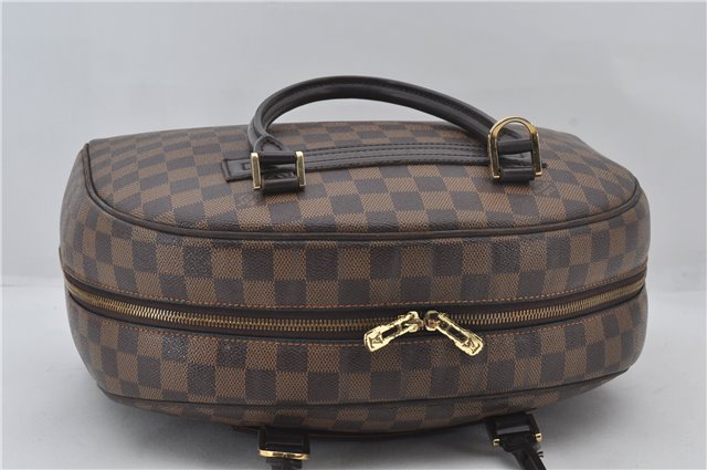 Authentic Louis Vuitton Damier Nolita Hand Boston Bag N41455 LV 7828E