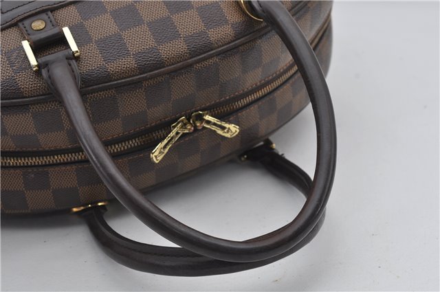 Authentic Louis Vuitton Damier Nolita Hand Boston Bag N41455 LV 7828E