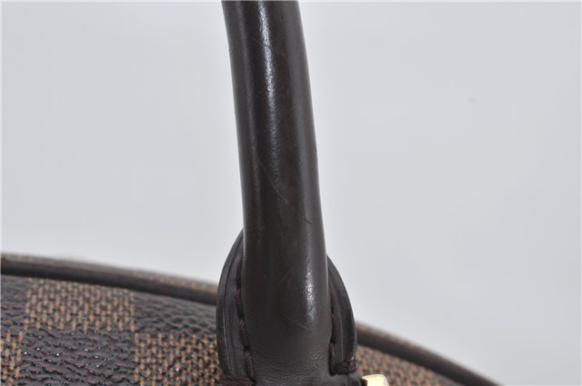 Authentic Louis Vuitton Damier Nolita Hand Boston Bag N41455 LV 7828E