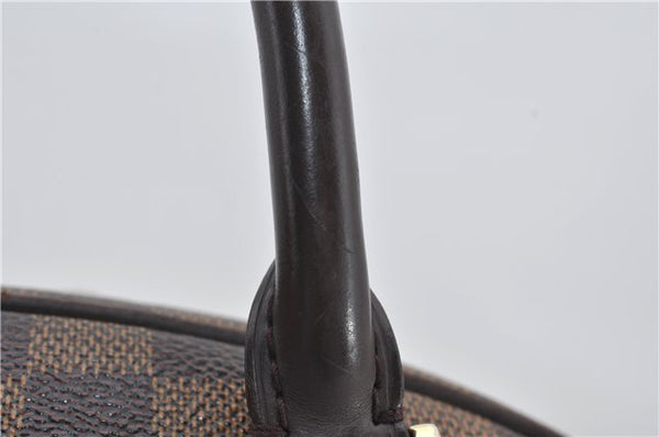 Authentic Louis Vuitton Damier Nolita Hand Boston Bag N41455 LV 7828E