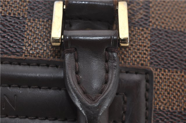 Authentic Louis Vuitton Damier Nolita Hand Boston Bag N41455 LV 7828E