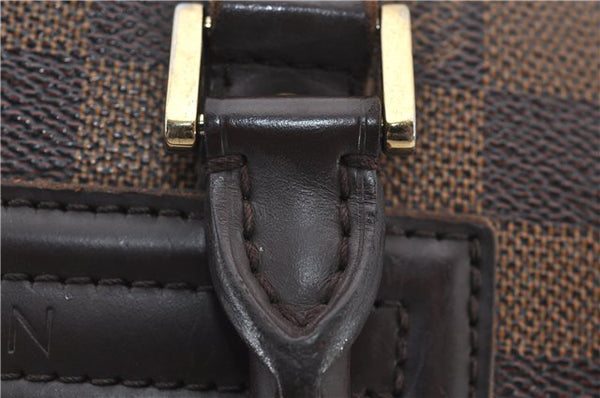 Authentic Louis Vuitton Damier Nolita Hand Boston Bag N41455 LV 7828E