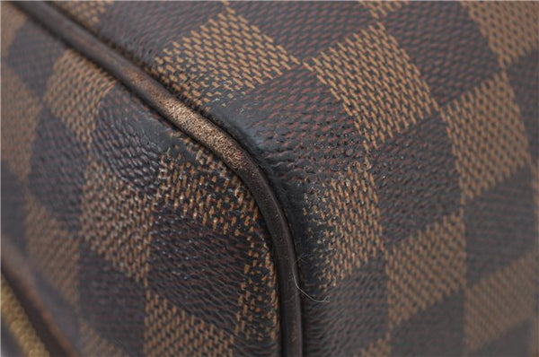 Authentic Louis Vuitton Damier Nolita Hand Boston Bag N41455 LV 7828E