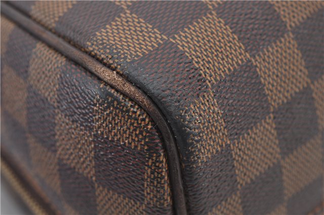 Authentic Louis Vuitton Damier Nolita Hand Boston Bag N41455 LV 7828E