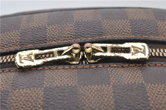 Authentic Louis Vuitton Damier Nolita Hand Boston Bag N41455 LV 7828E