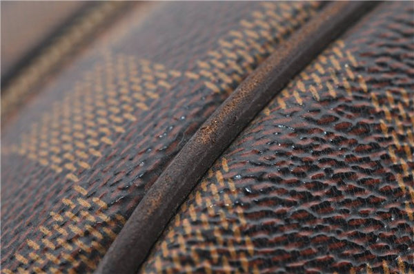 Authentic Louis Vuitton Damier Nolita Hand Boston Bag N41455 LV 7828E