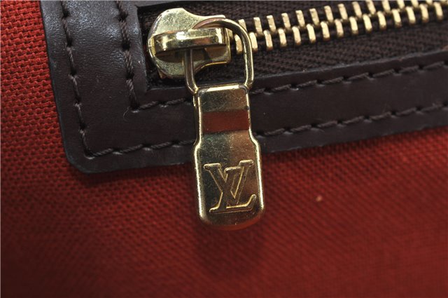 Authentic Louis Vuitton Damier Nolita Hand Boston Bag N41455 LV 7828E