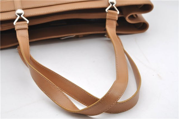 Authentic Christian Dior Trotter Shoulder Hand Bag Canvas Leather Green 7831F