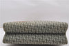Authentic Christian Dior Trotter Shoulder Hand Bag Canvas Leather Green 7831F