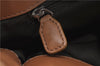 Authentic Christian Dior Trotter Shoulder Hand Bag Canvas Leather Green 7831F