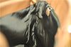 Authentic Christian Dior Trotter Shoulder Hand Bag Canvas Leather Green 7831F
