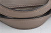 Auth FENDI By The Way Large 3Way Shoulder Hand Clutch Bag Leather Gray 7832F