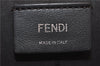 Auth FENDI By The Way Large 3Way Shoulder Hand Clutch Bag Leather Gray 7832F