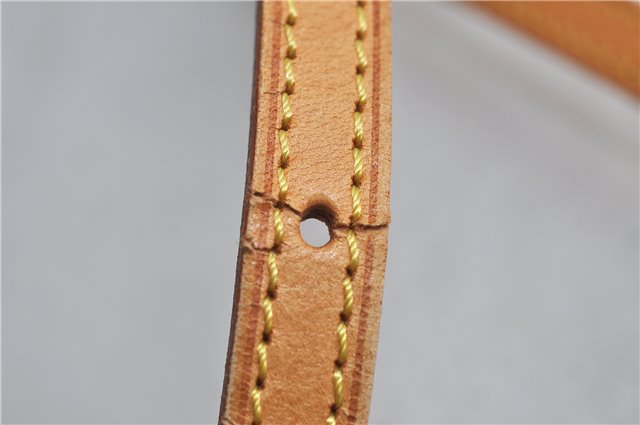 Authentic LOUIS VUITTON Leather Shoulder Strap Beige 38.2-44.9