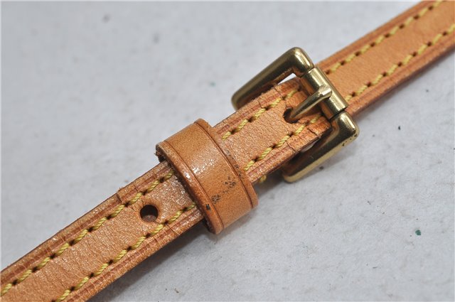 Authentic LOUIS VUITTON Leather Shoulder Strap Beige 38.2-44.9