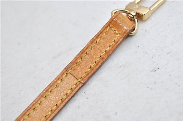 Authentic LOUIS VUITTON Leather Shoulder Strap Beige 38.2-44.9