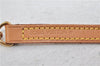 Authentic LOUIS VUITTON Leather Shoulder Strap Beige 46.9" LV 7834C