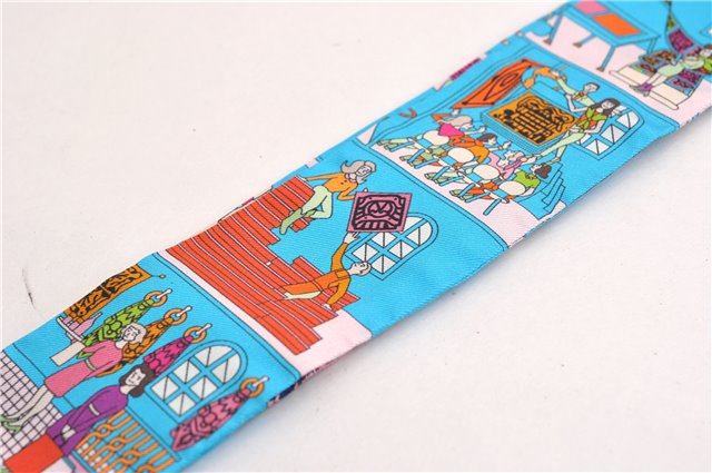 Authentic HERMES Twilly Scarf 