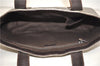 Authentic GUCCI Vintage Tote Hand Bag GG PVC Leather 141976 Brown 7836F