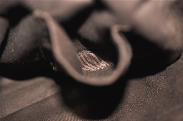 Authentic GUCCI Vintage Tote Hand Bag GG PVC Leather 141976 Brown 7836F