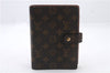 Authentic LOUIS VUITTON Monogram Agenda MM Day Planner Cover R20004 LV 7839C