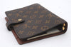 Authentic LOUIS VUITTON Monogram Agenda MM Day Planner Cover R20004 LV 7839C