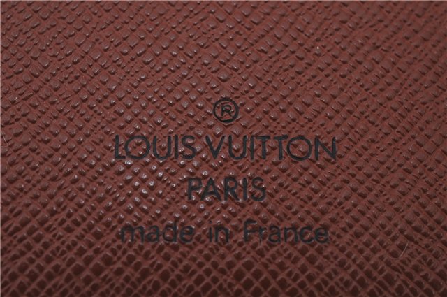 Authentic LOUIS VUITTON Monogram Agenda MM Day Planner Cover R20004 LV 7839C